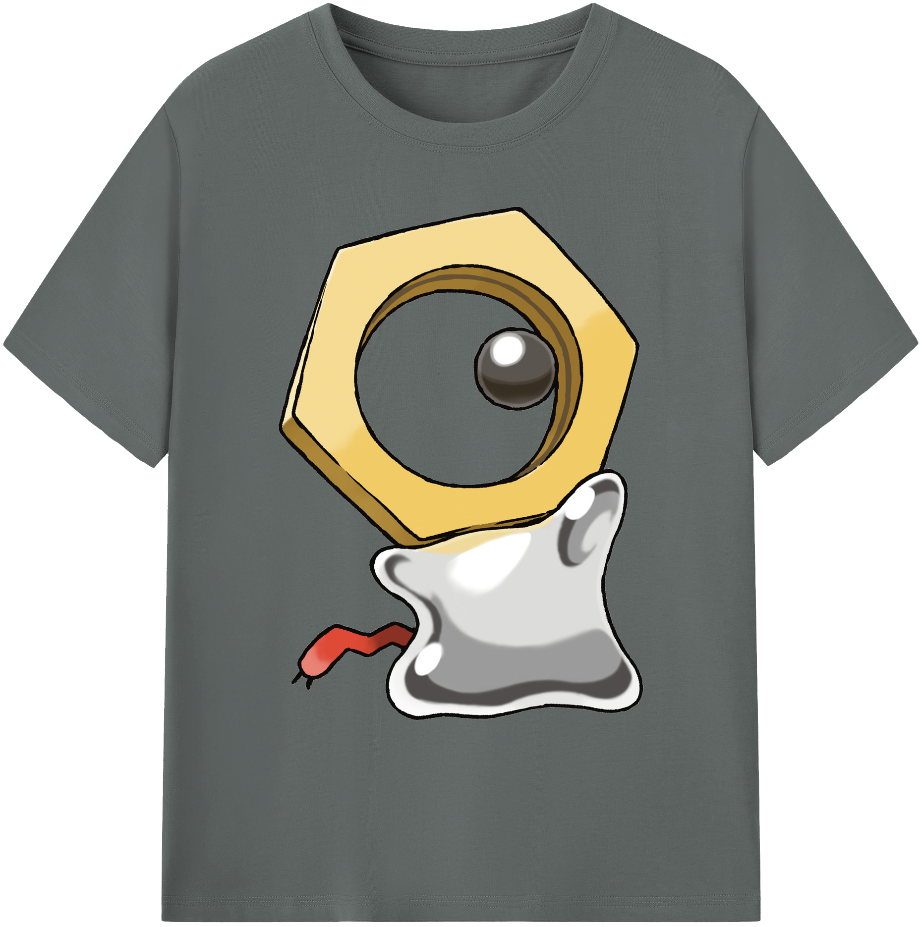 （画像用） ポケットモンスター Pokémon 綿100％ メンズ半袖Tシャツ｜肌触りやわらか＆通気性